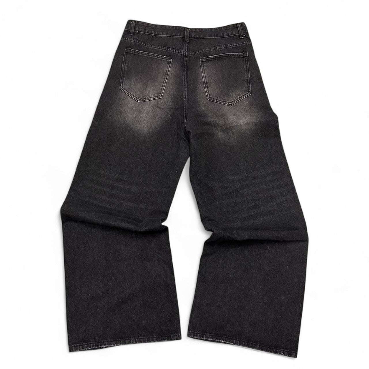 "forgotten memories" washed black denim